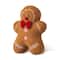 Glitzhome® 15"H Christmas Gingerbread Man Shaped Pillow